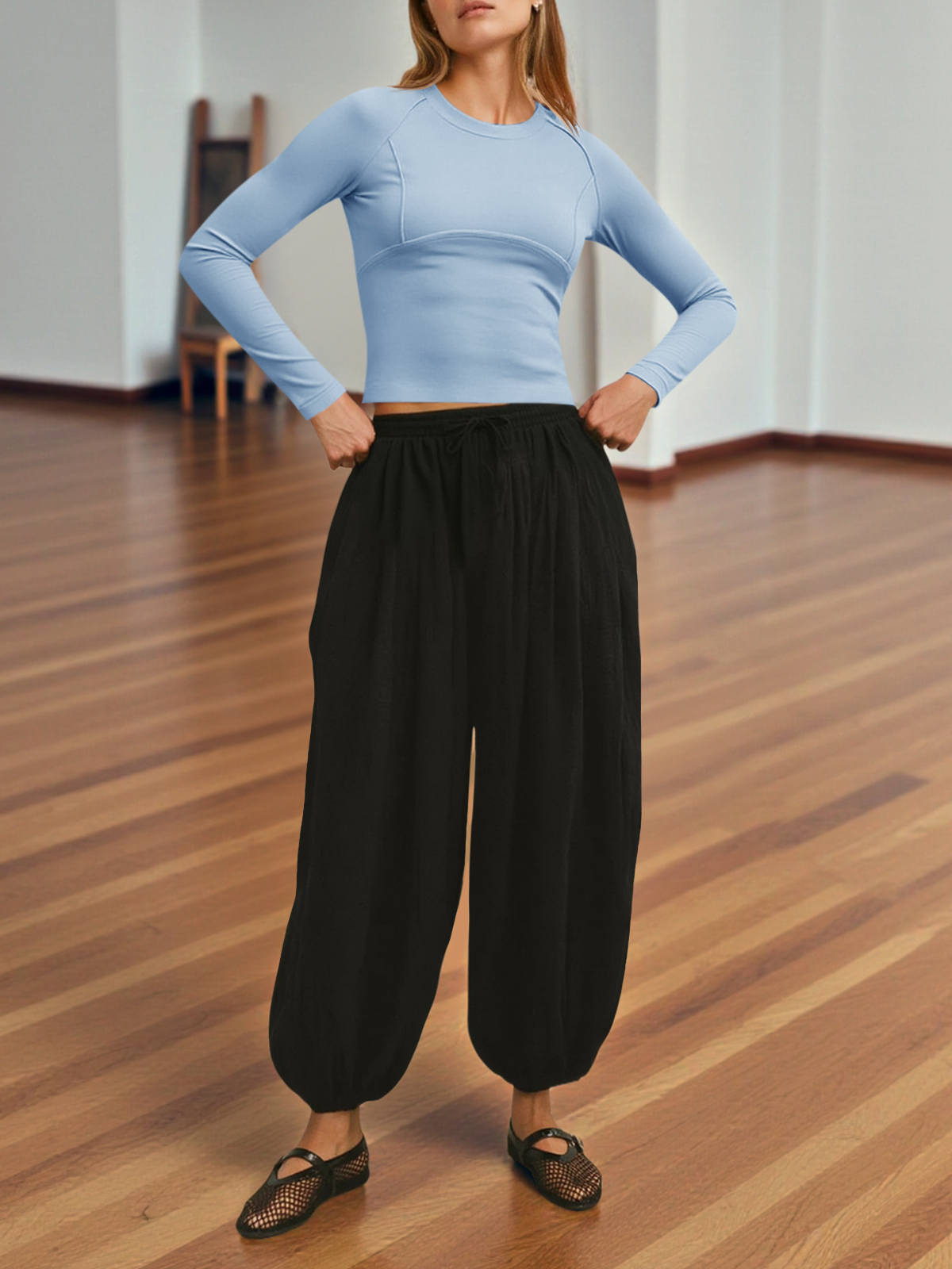 Long Sleeve Workout Compression Tops