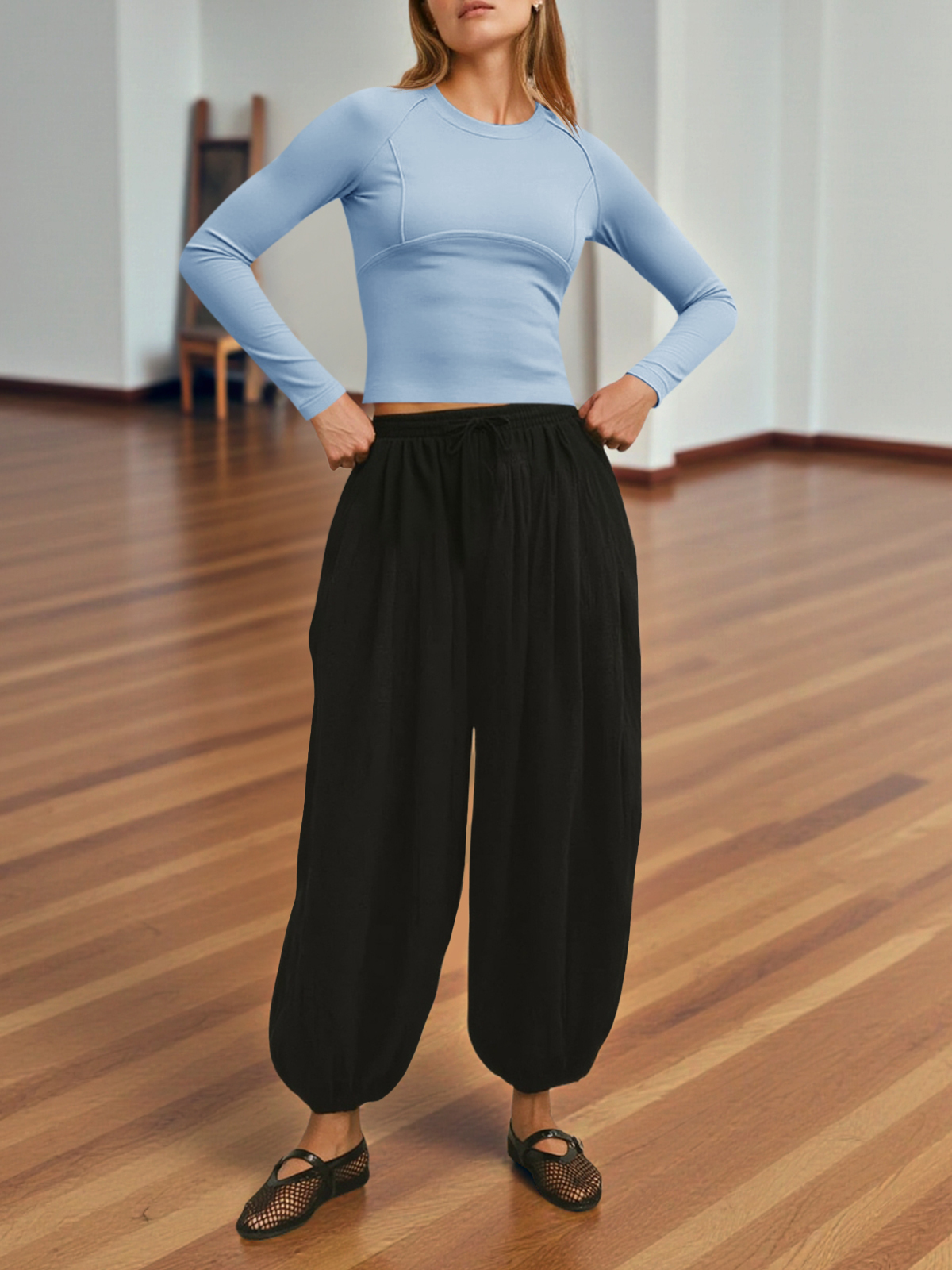 Long Sleeve Workout Compression Tops