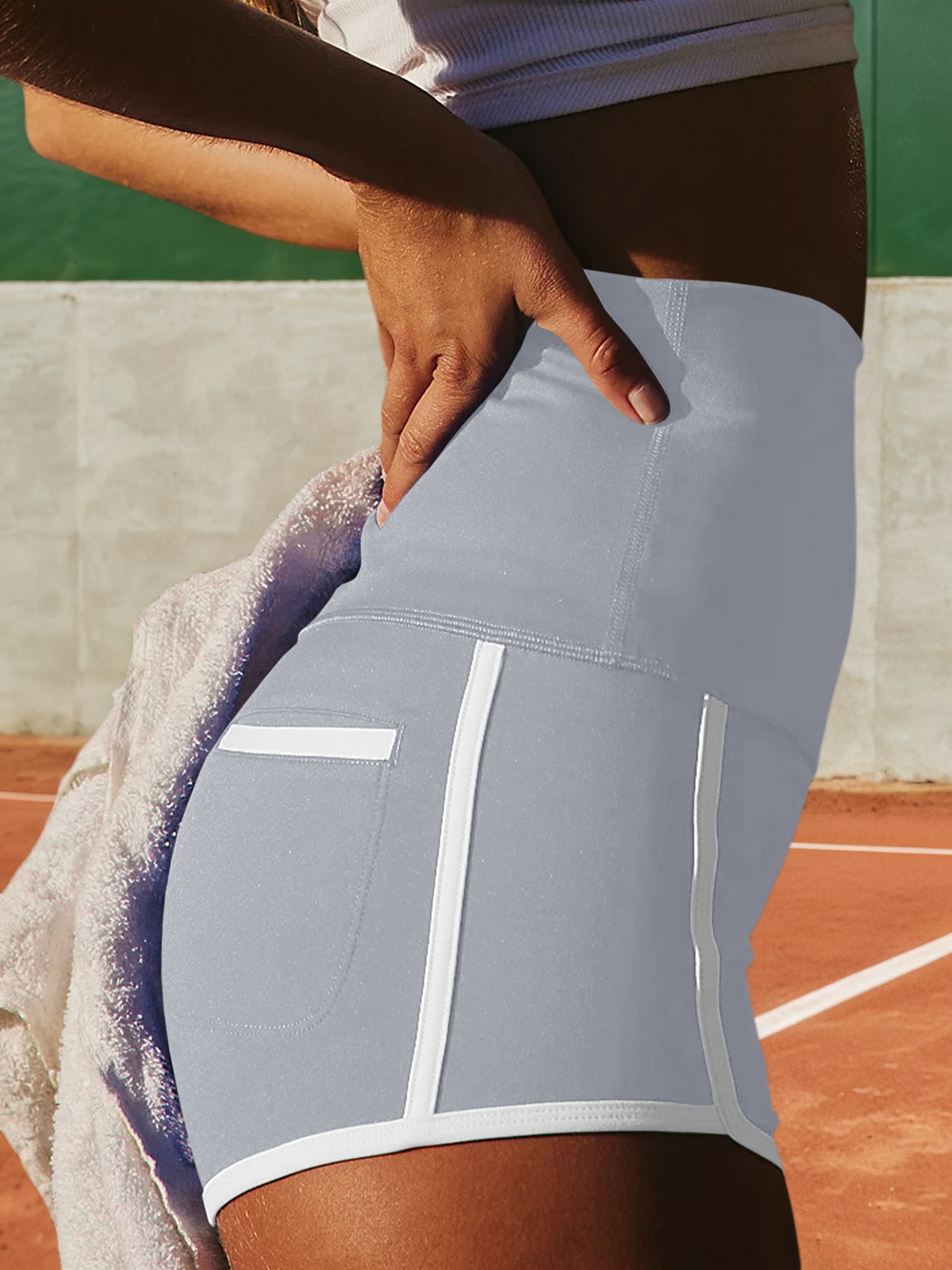 3" High Waisted Volleyball Shorts