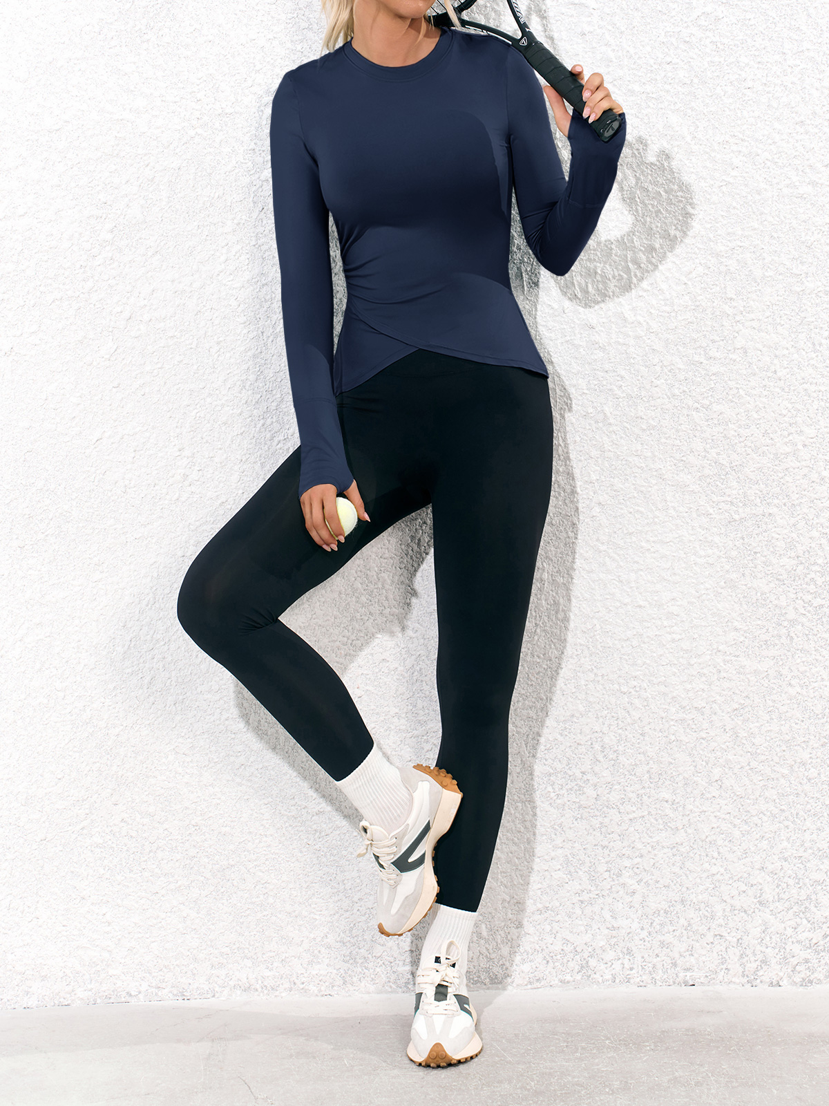 Womens Long Sleeve Workout Tops