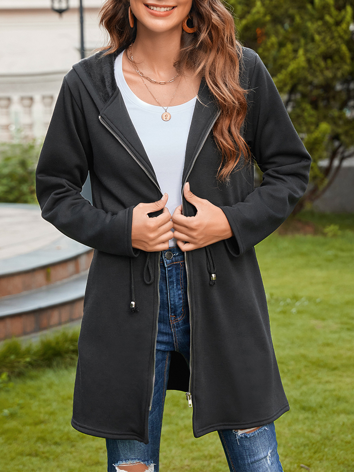 Zip Up Fleece Hoodies