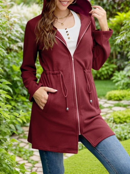 Zip Up Fleece Hoodies