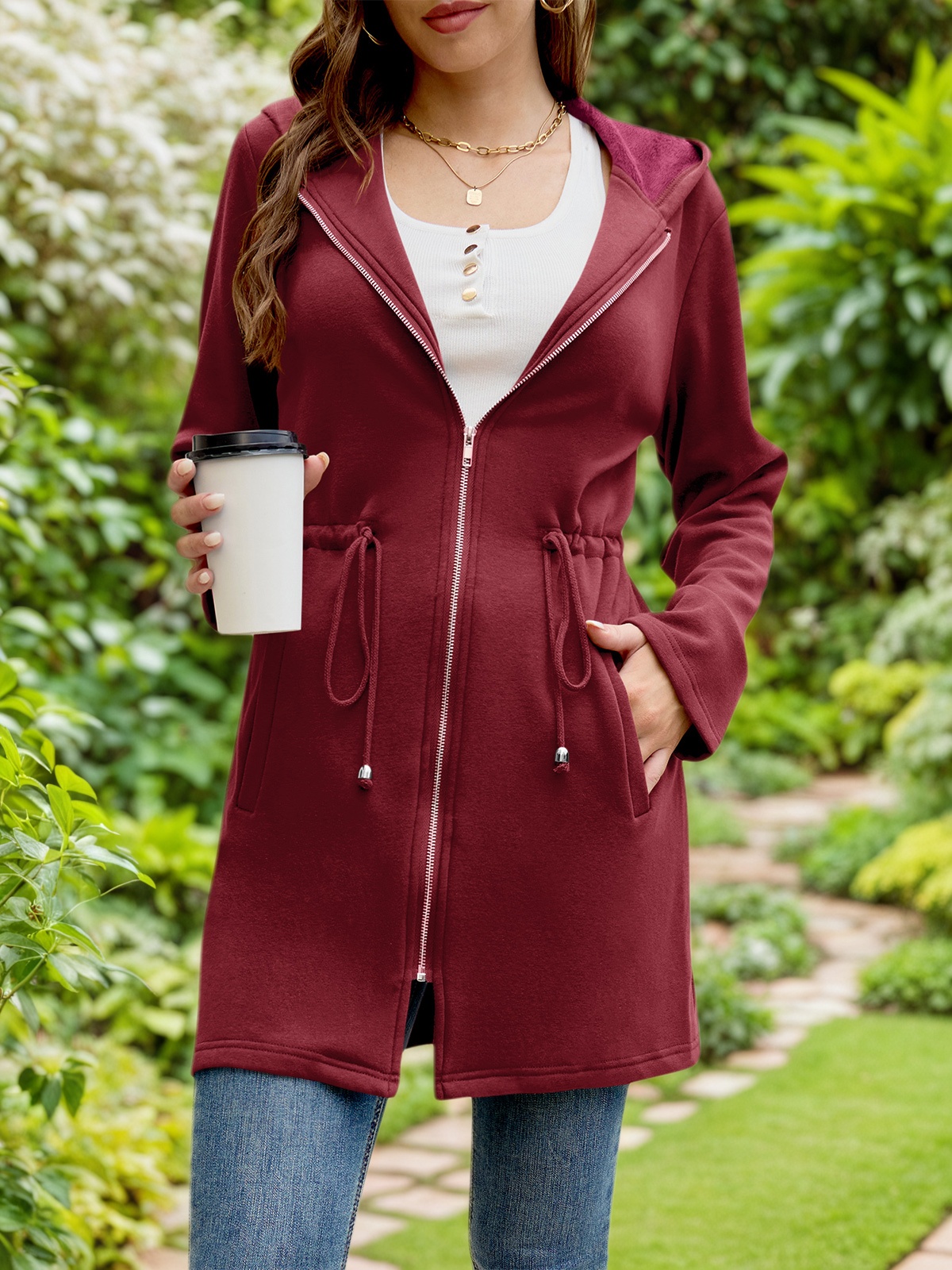 Zip Up Fleece Hoodies