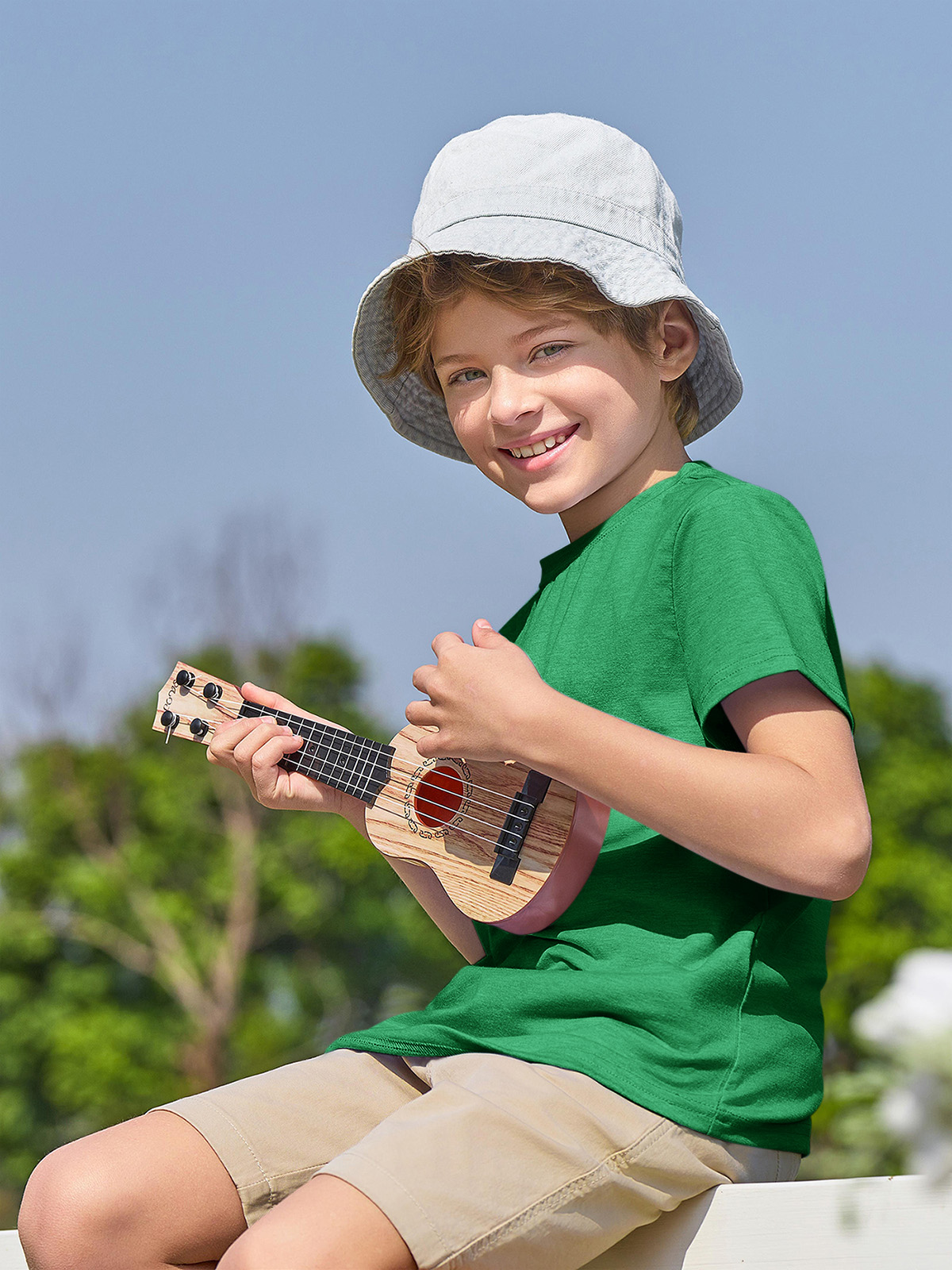 Haloumoning Boys Summer Short Sleeve Crewneck Shirts