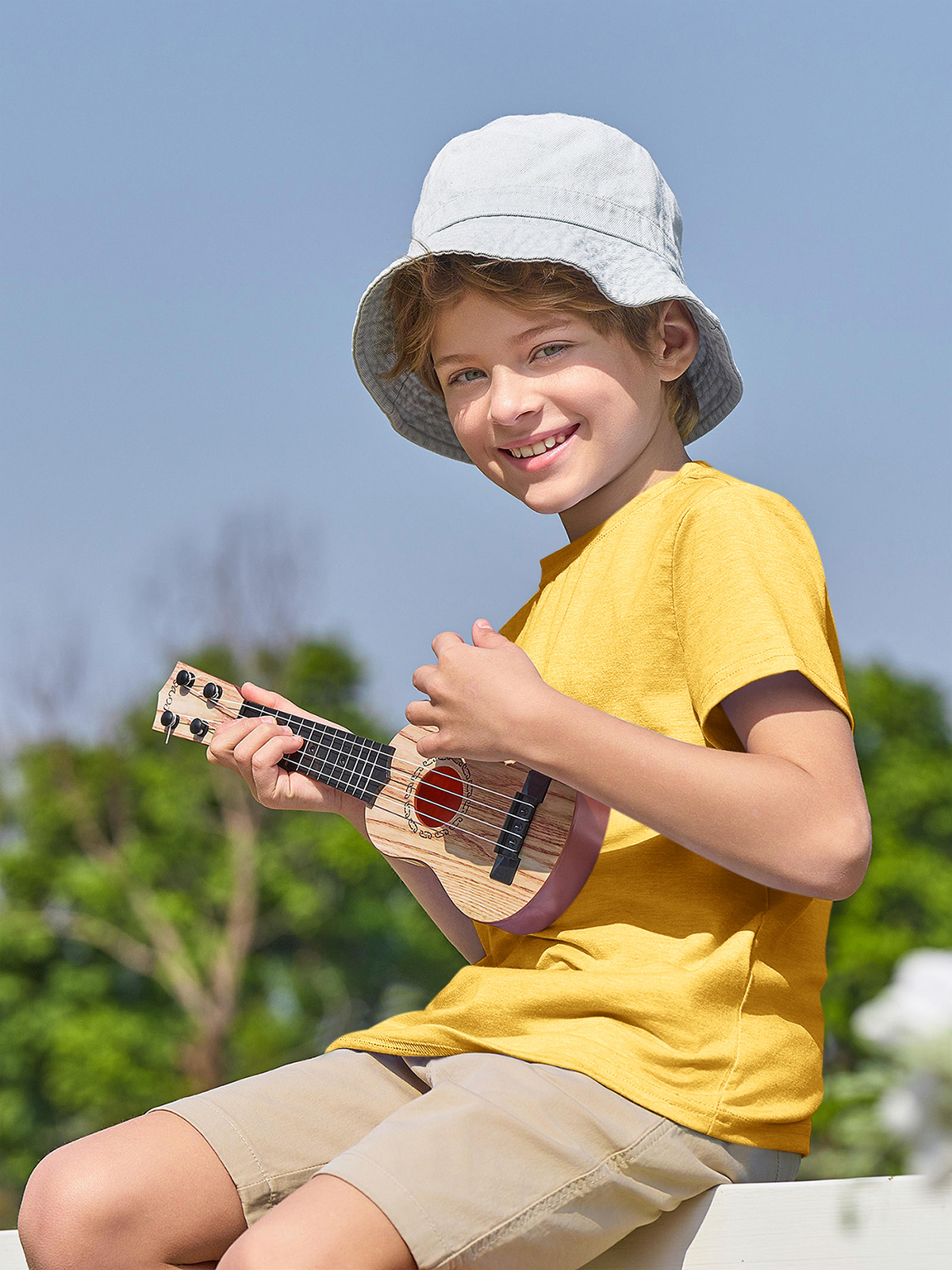 Haloumoning Boys Summer Short Sleeve Crewneck Shirts