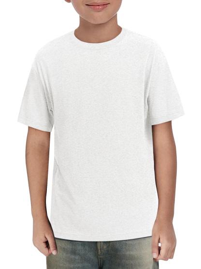 Haloumoning Boys Summer Short Sleeve Crewneck Shirts