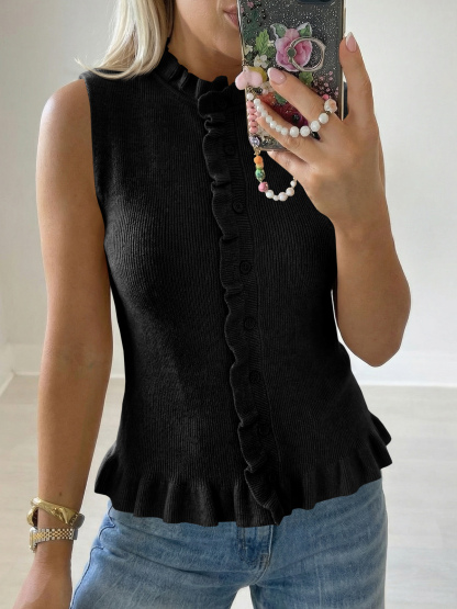 Womens Sleeveless Sweater Vest