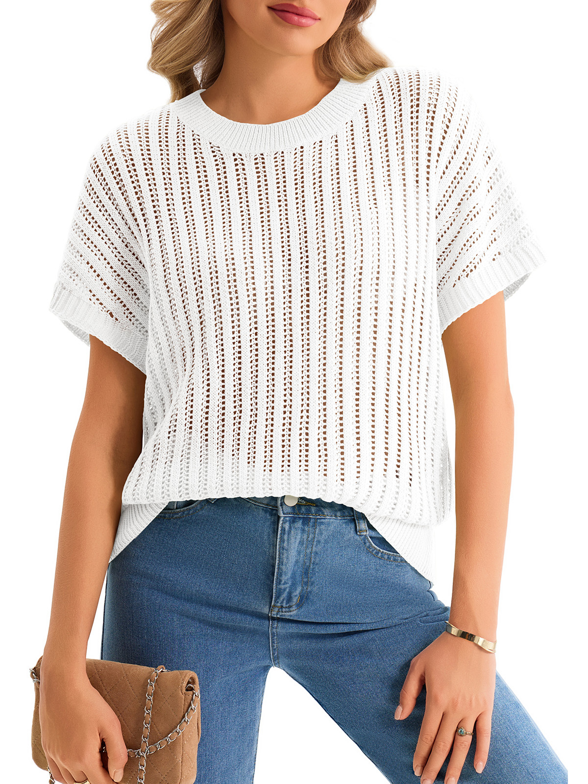 Womens Crochet Tops