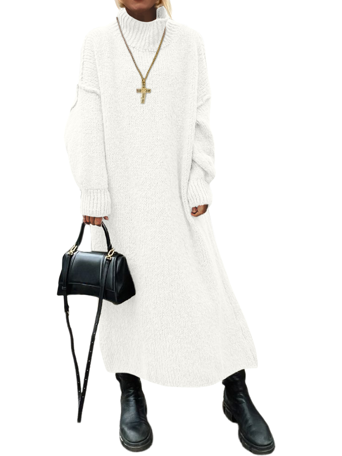 Womens Oversized Sweater Dres