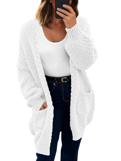 Womens Open Front Cardigans