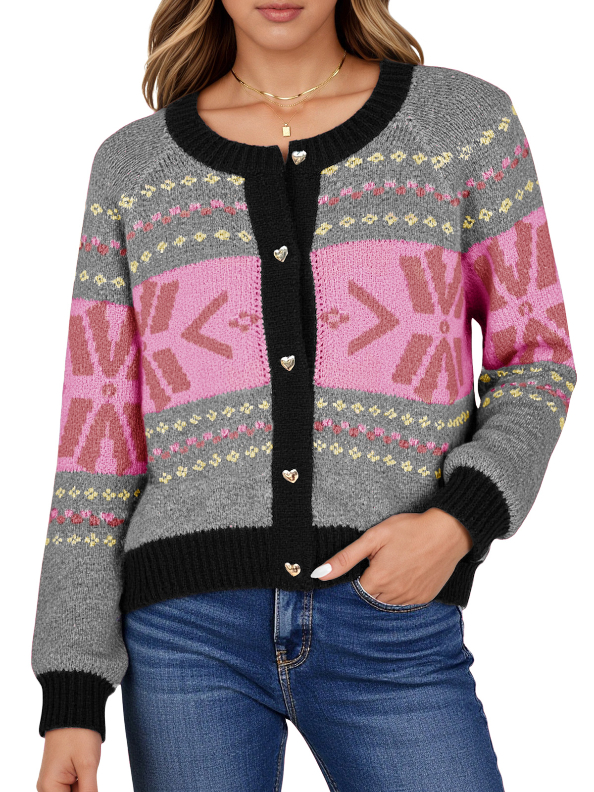 Womens Button Up Cardigan Sweaters