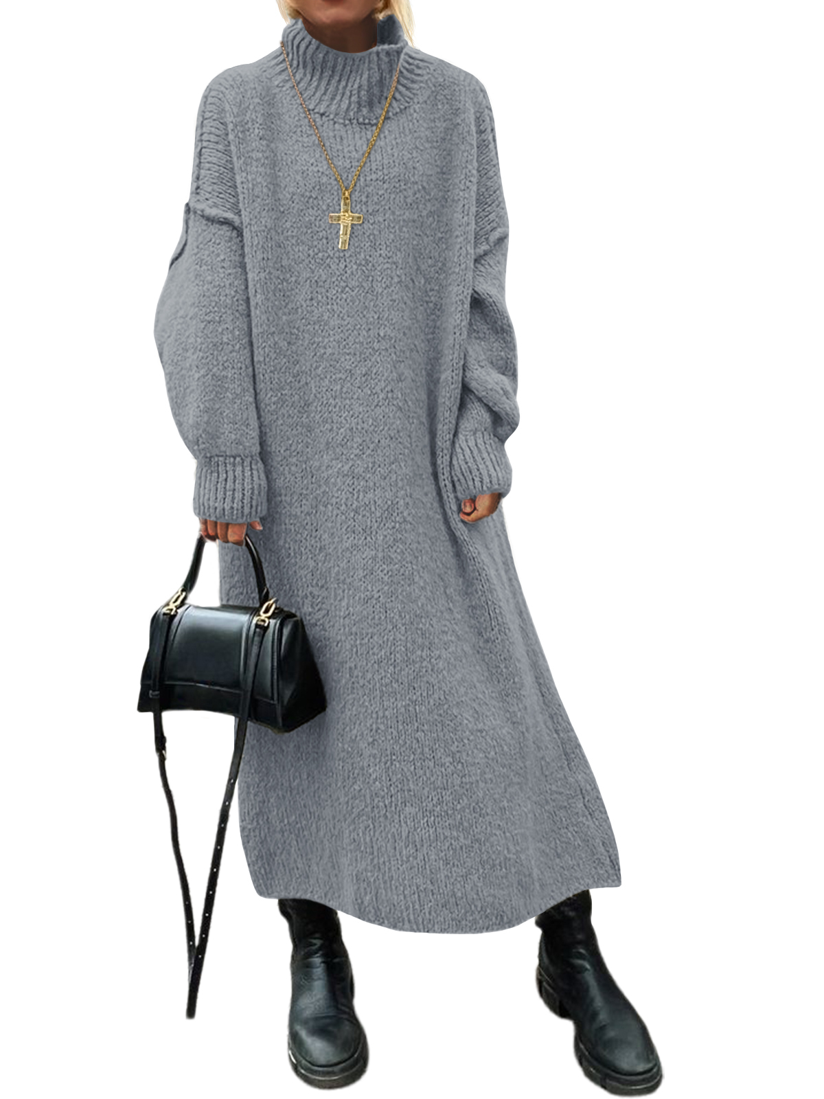 Womens Oversized Sweater Dres