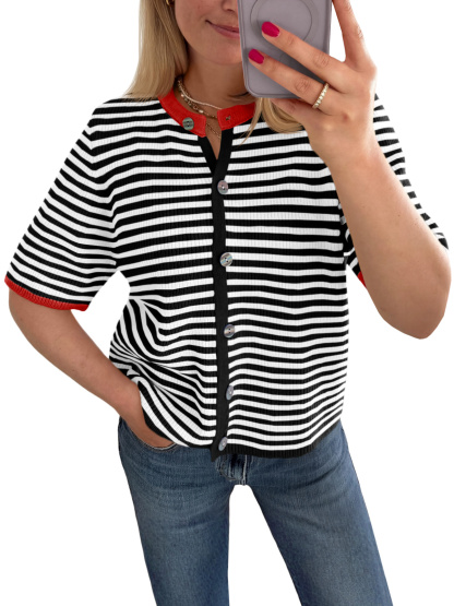 Womens Short Sleeve Cardigans