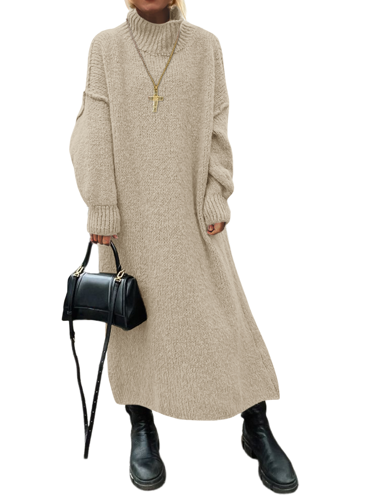 Womens Oversized Sweater Dres