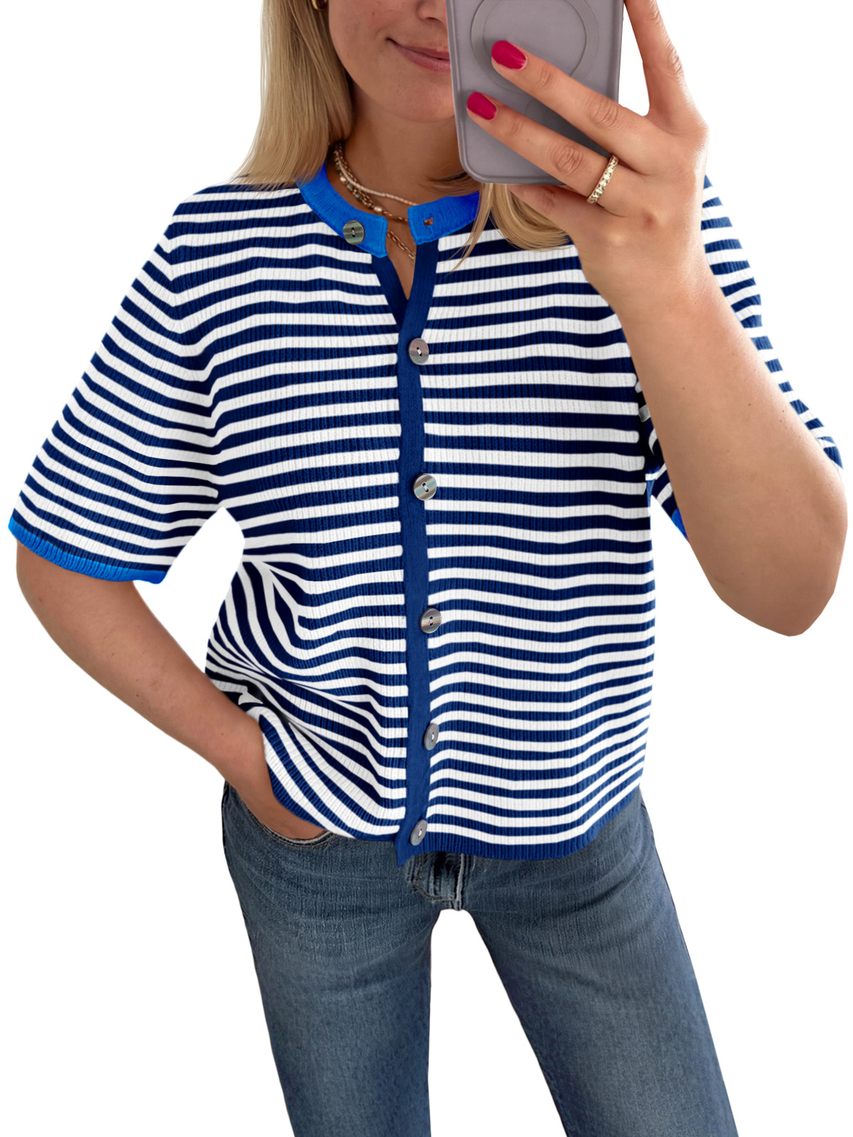 Womens Short Sleeve Cardigans