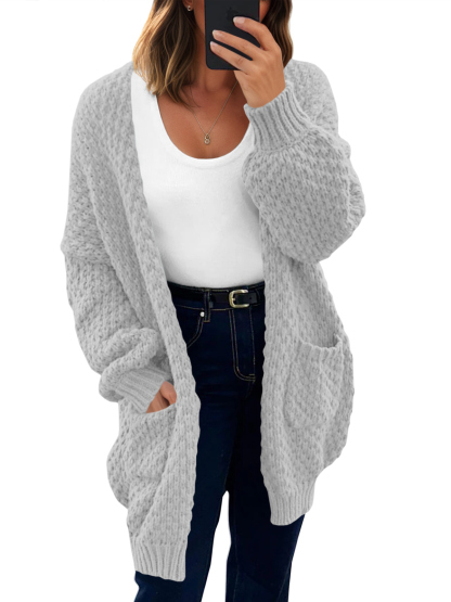 Womens Open Front Cardigans