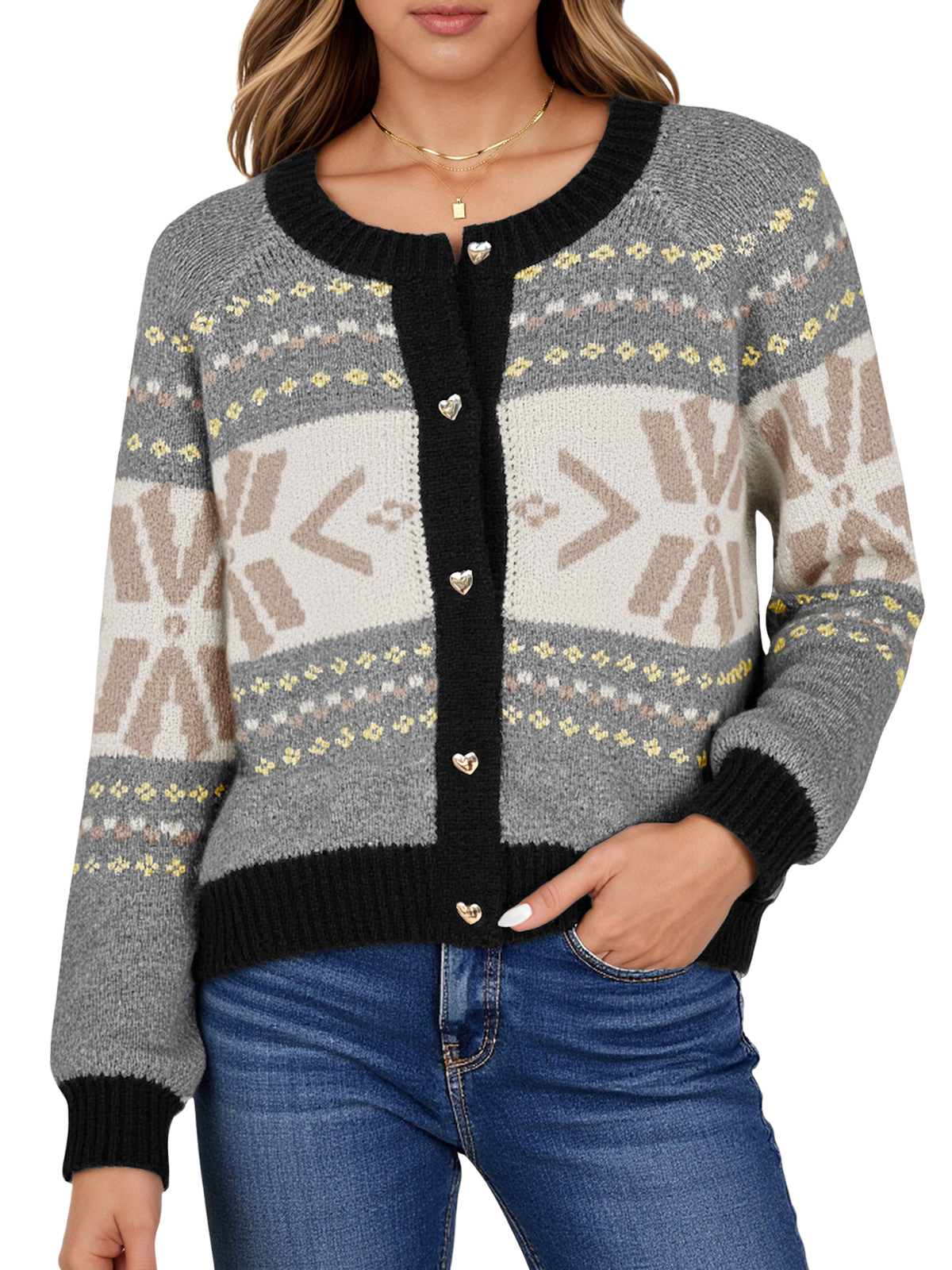 Womens Button Up Cardigan Sweaters