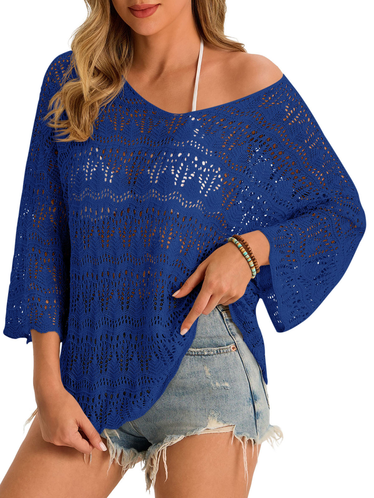 Beach 2025 Resort Wear Coverup Tops