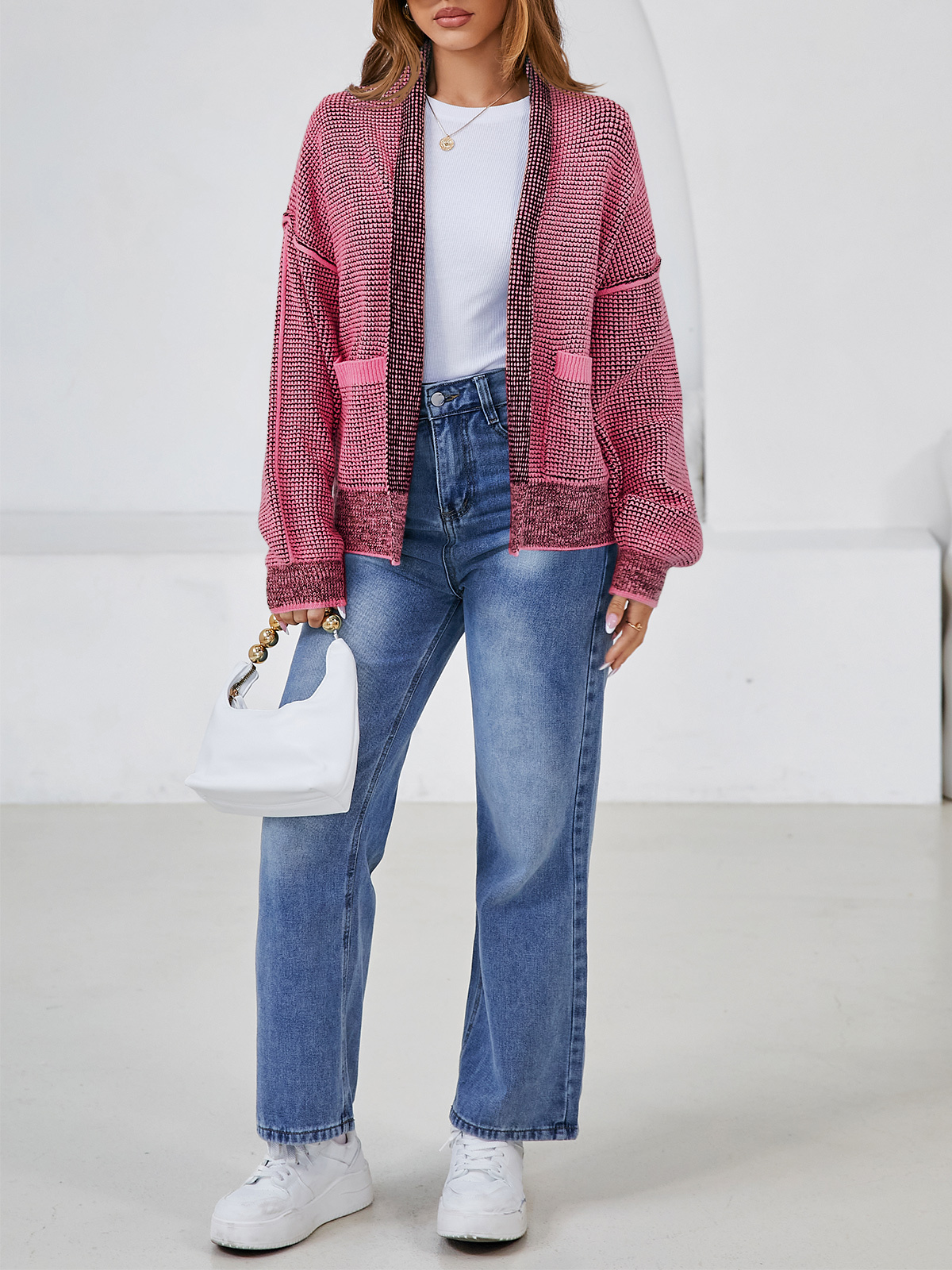 Womens Open Front Cardigans