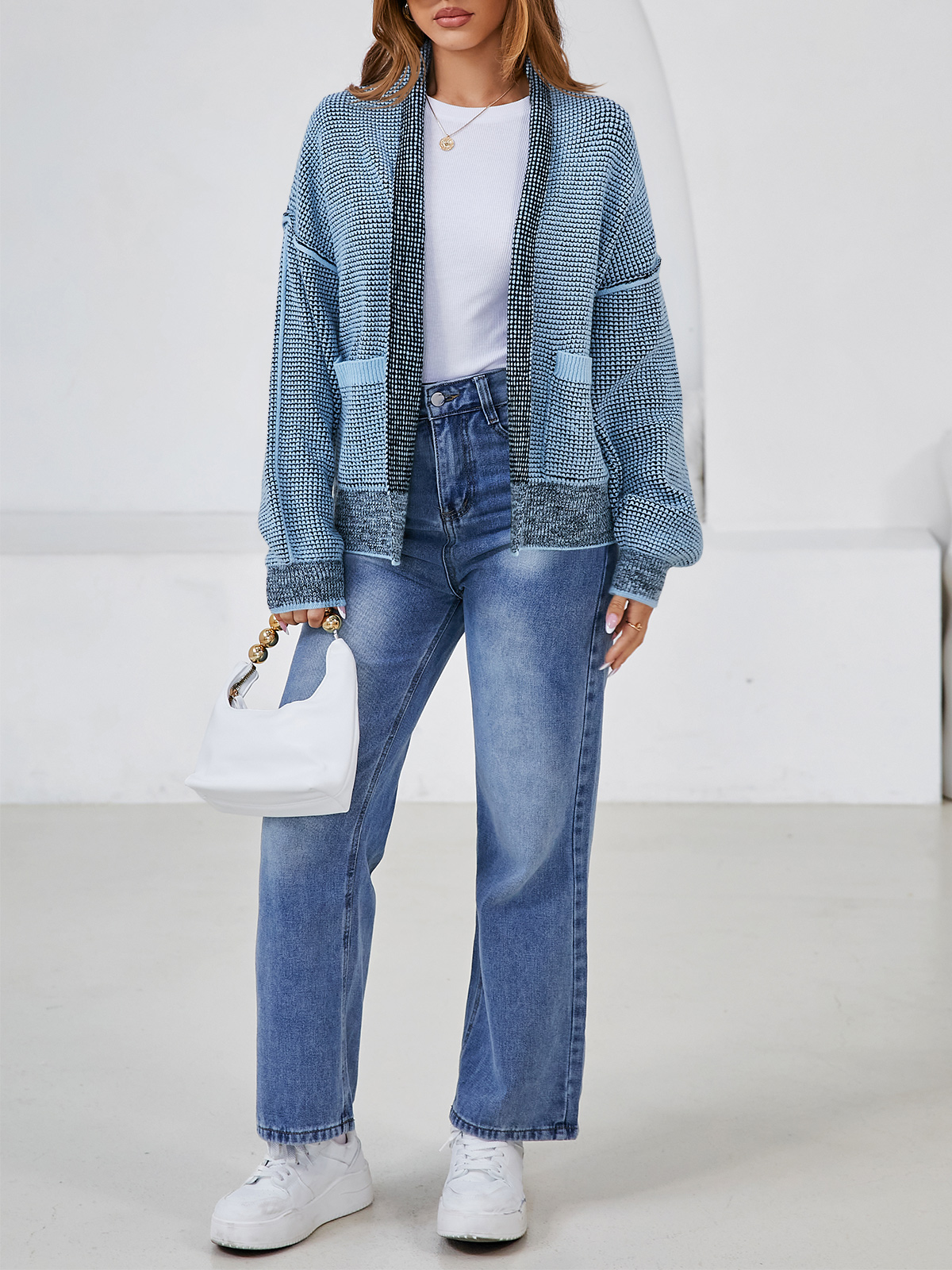 Womens Open Front Cardigans