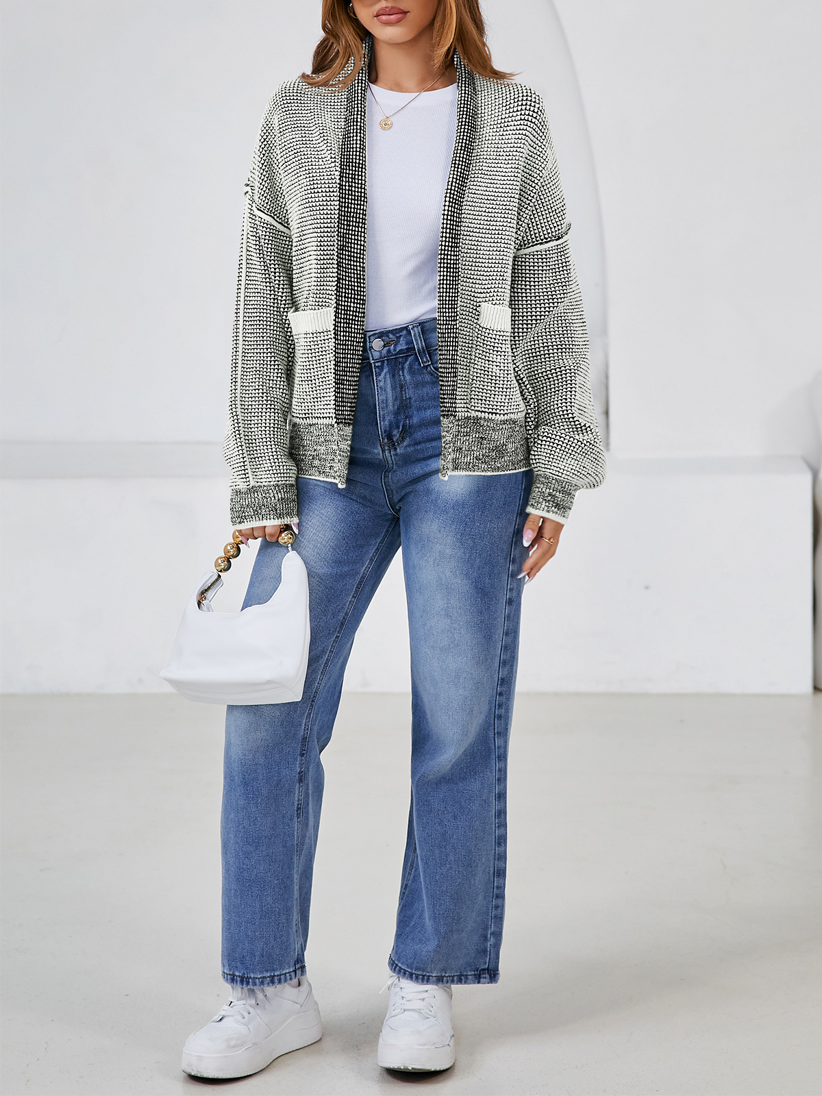 Womens Open Front Cardigans