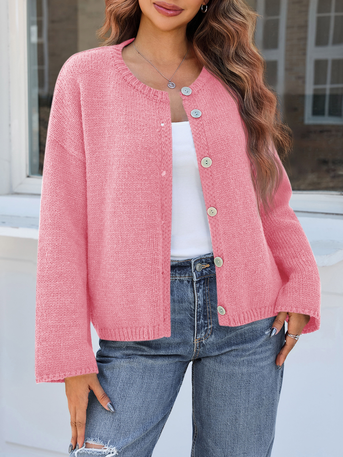 Womens Button Down Cardigans