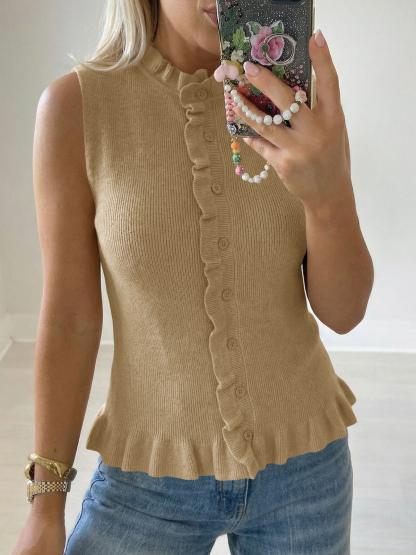 Womens Sleeveless Sweater Vest