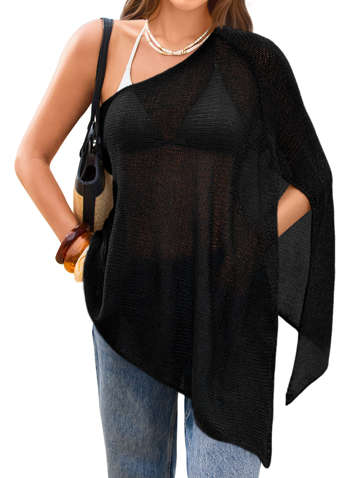 Womens Lightweight Sheer Cover Ups