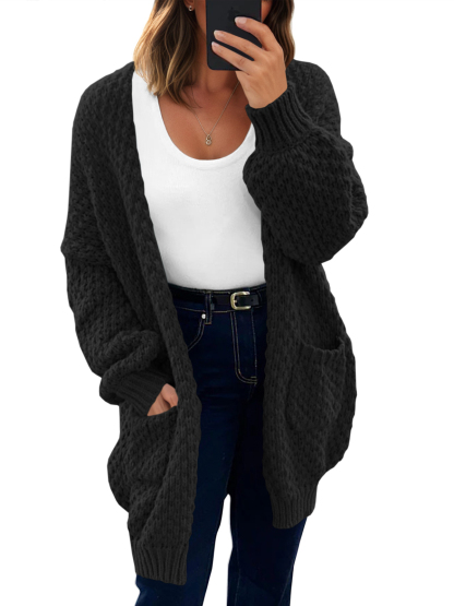Womens Open Front Cardigans