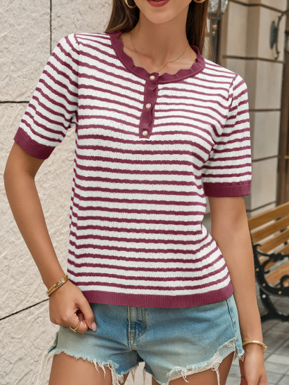 Womens Short Sleeve Sweaters
