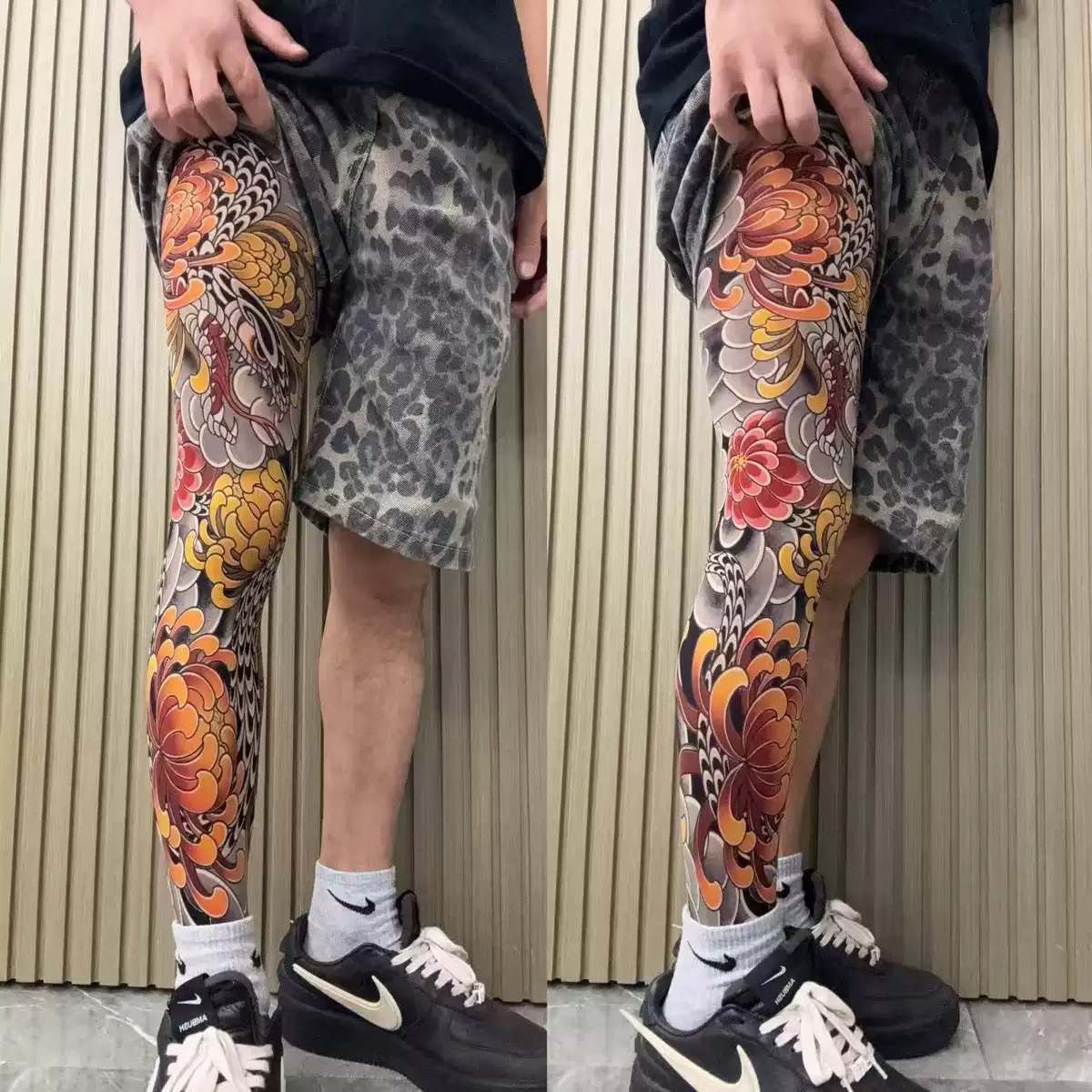 Ultra Light Tattoo Stockings High Elasticity Seamless Tattoo Pantyhose Original Designer Collection