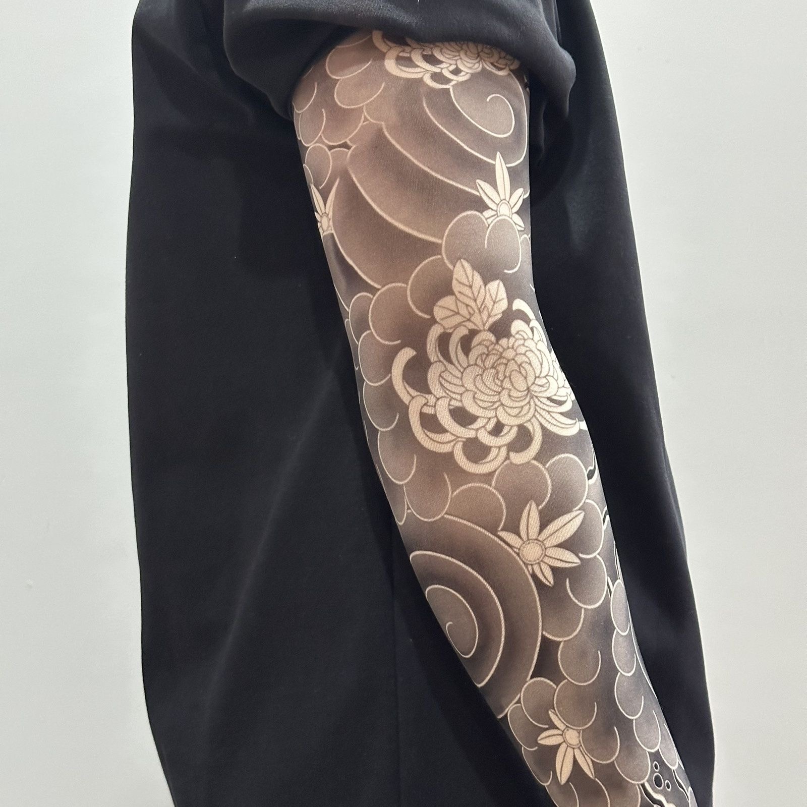 （Surprise 50% Off Set）Tattoo Arm Sleeve 4 Piece Set Ultra Light Tattoo Arm Sleeve High Elasticity Seamless Original Designer Collection