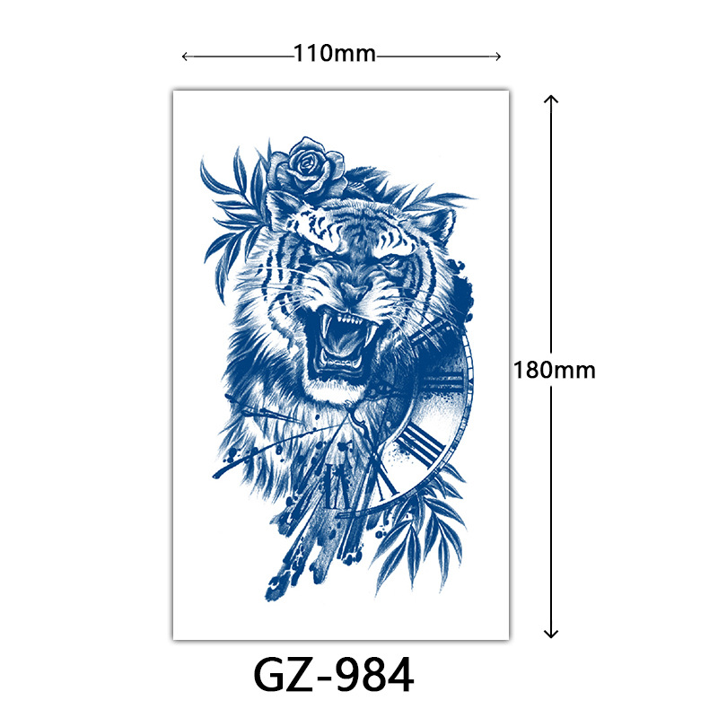 Arm Semi-permanent Tattoo Sticker (2 Sheets)