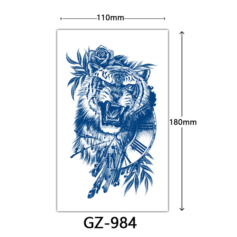 Arm Semi-permanent Tattoo Sticker (2 Sheets)