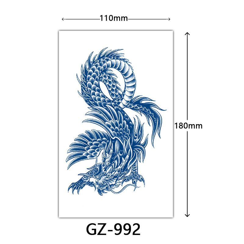 Arm Semi-permanent Tattoo Sticker (2 Sheets)