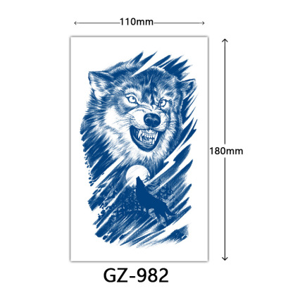 Arm Semi-permanent Tattoo Sticker (2 Sheets)