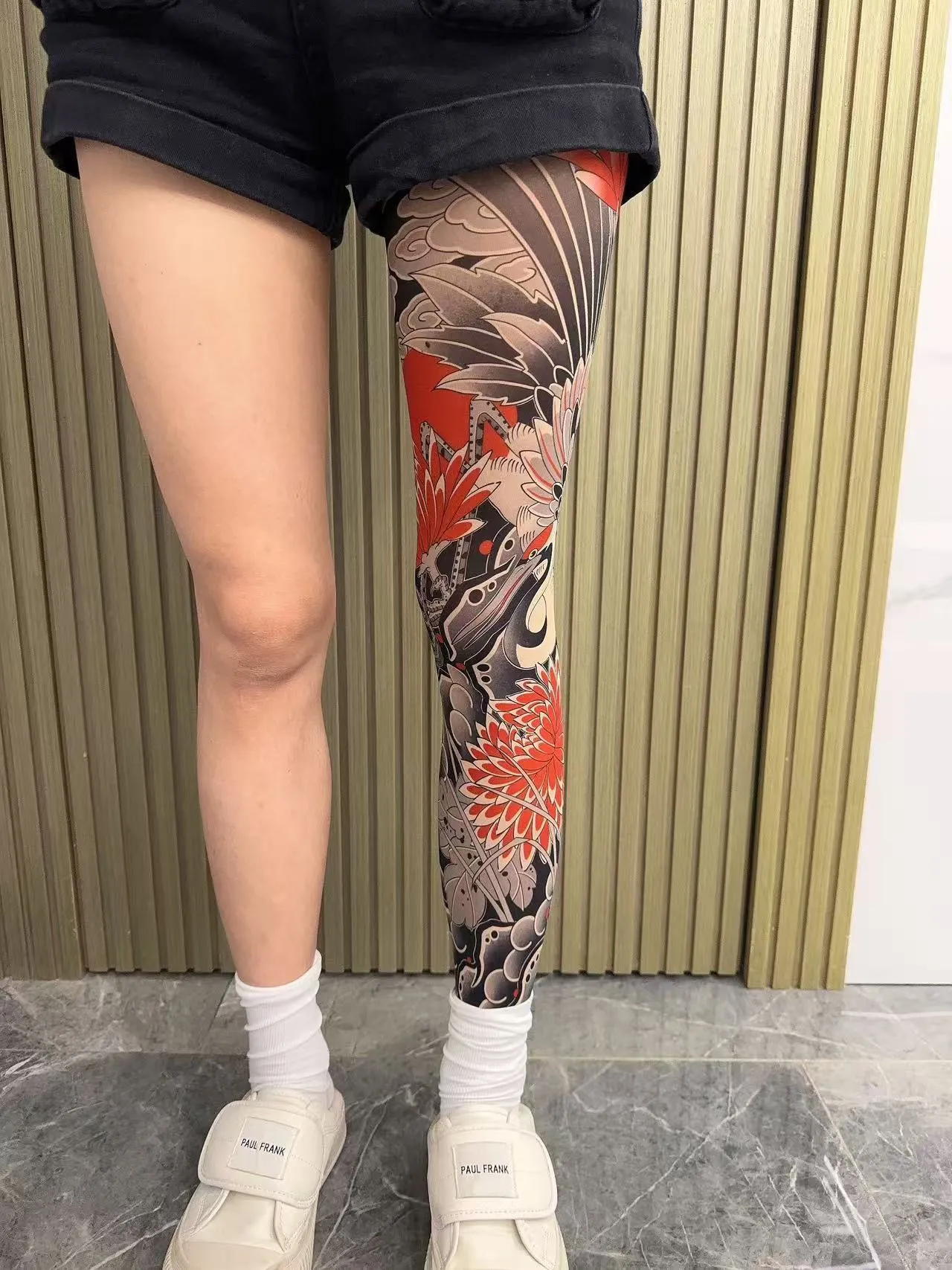 Ultra Light Tattoo Stockings High Elasticity Seamless Tattoo Pantyhose Original Designer Collection
