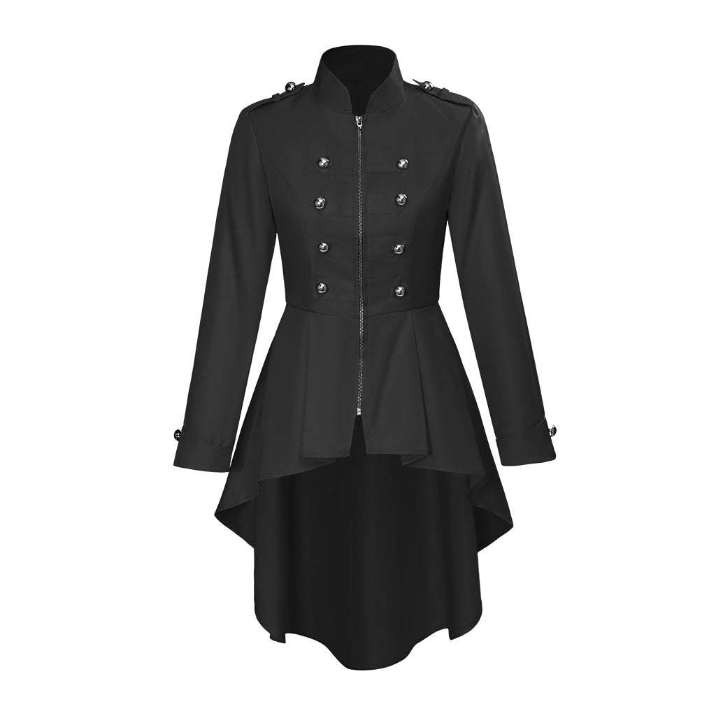 Edward Black Coat Cosplay Costume For Women – Official-Inspired, High-Quality Outfit