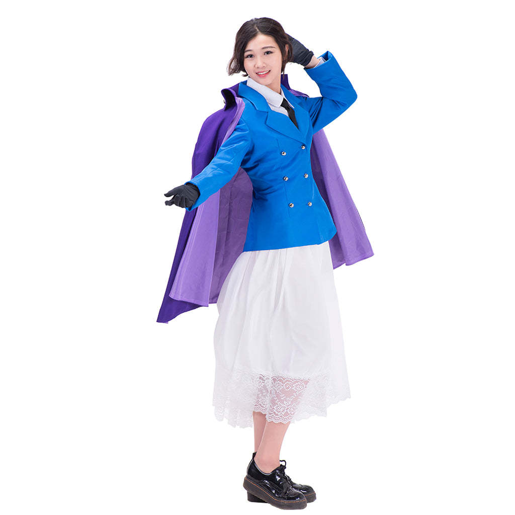 Hetalia: Axis Powers France Nyotalia Female Cosplay Dress - Authentic Design | Astricos-Astricos