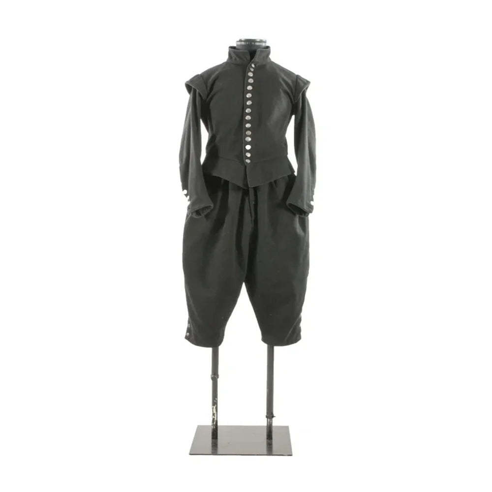 Men’s 1600s Victorian Gothic Steampunk Costume - Civil War Uniform Jacket & Vest Set | Astricos-Astricos