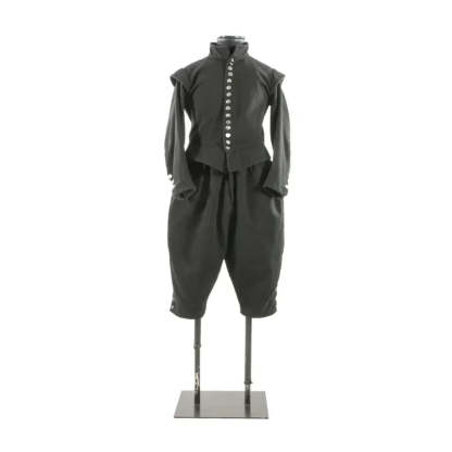 Men’s 1600s Victorian Gothic Steampunk Costume - Civil War Uniform Jacket & Vest Set | Astricos-Astricos
