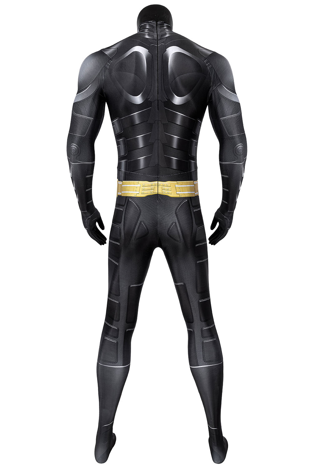 Dark Bat Knight Cosplay Costume for Men - Superhero Jumpsuit with Cloak & Mask-Astricos