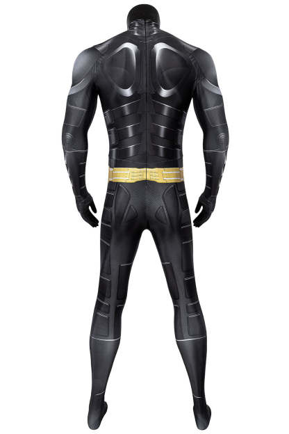 Dark Bat Knight Cosplay Costume for Men - Superhero Jumpsuit with Cloak & Mask-Astricos