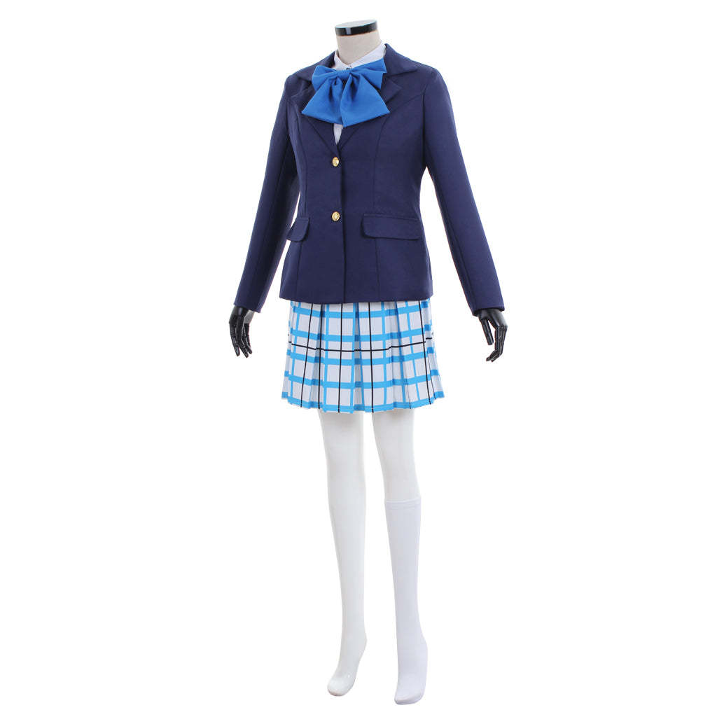 Shouko Nishimiya A Silent Voice Cosplay Costume - Authentic Anime School Uniform-Astricos