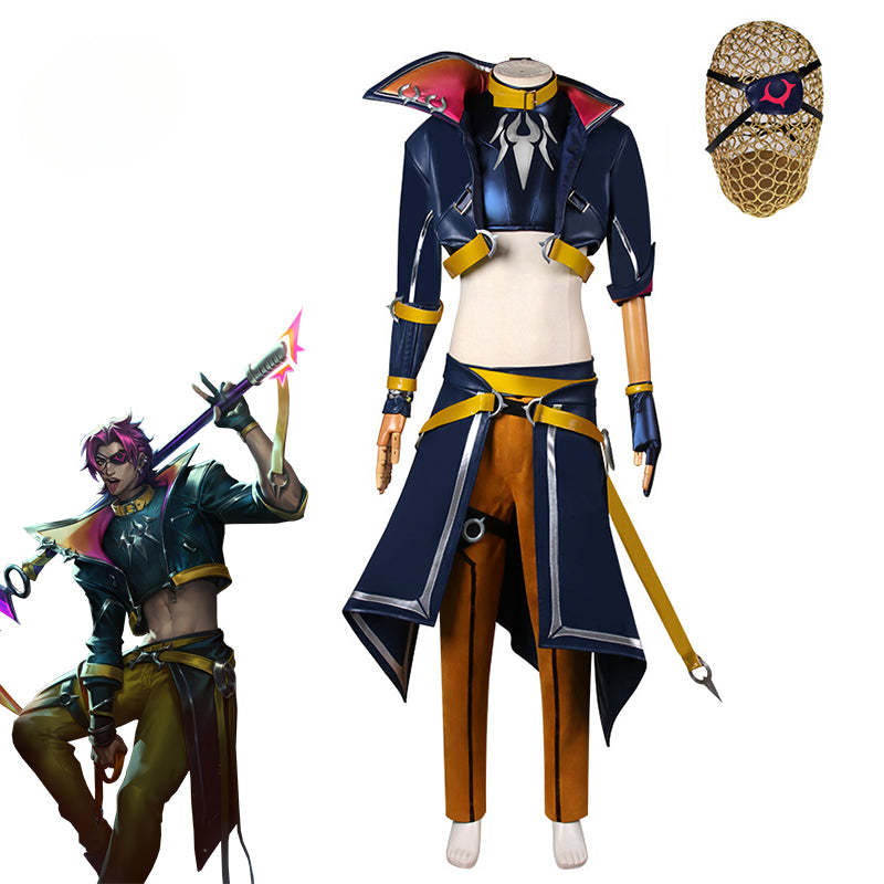 LOL HEARTSTEEL Kayn Cosplay Costume - Adult Men Roleplay Outfits for Halloween-Astricos