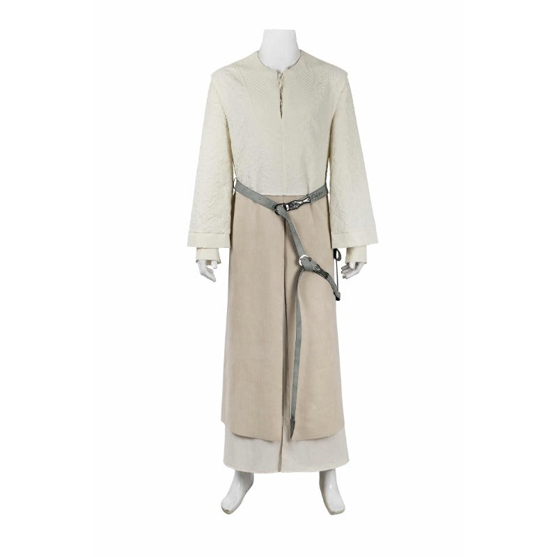 Gandalf the White Cosplay Costume Full Set - Lord of the Rings Premium Outfit-Astricos