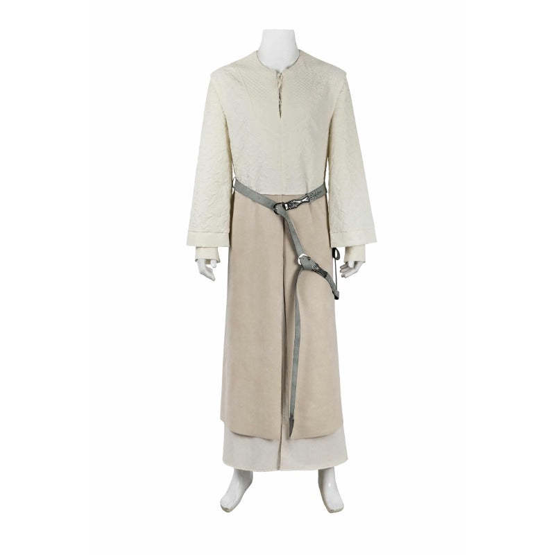 Gandalf the White Cosplay Costume Full Set - Lord of the Rings Premium Outfit-Astricos