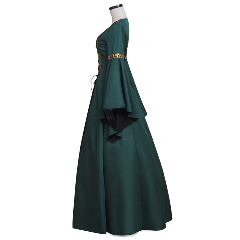 Royal Tudor Regency Princess Costume | Medieval Victorian Masquerade Ball Gown-Astricos