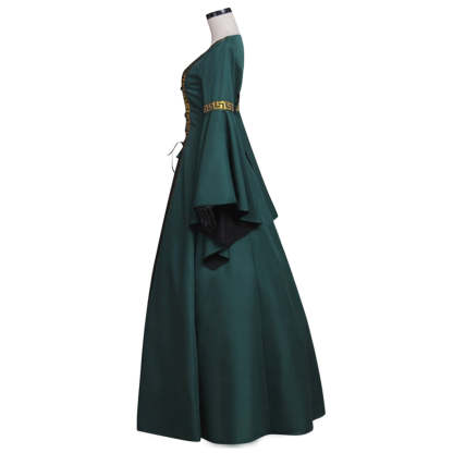 Royal Tudor Regency Princess Costume | Medieval Victorian Masquerade Ball Gown-Astricos