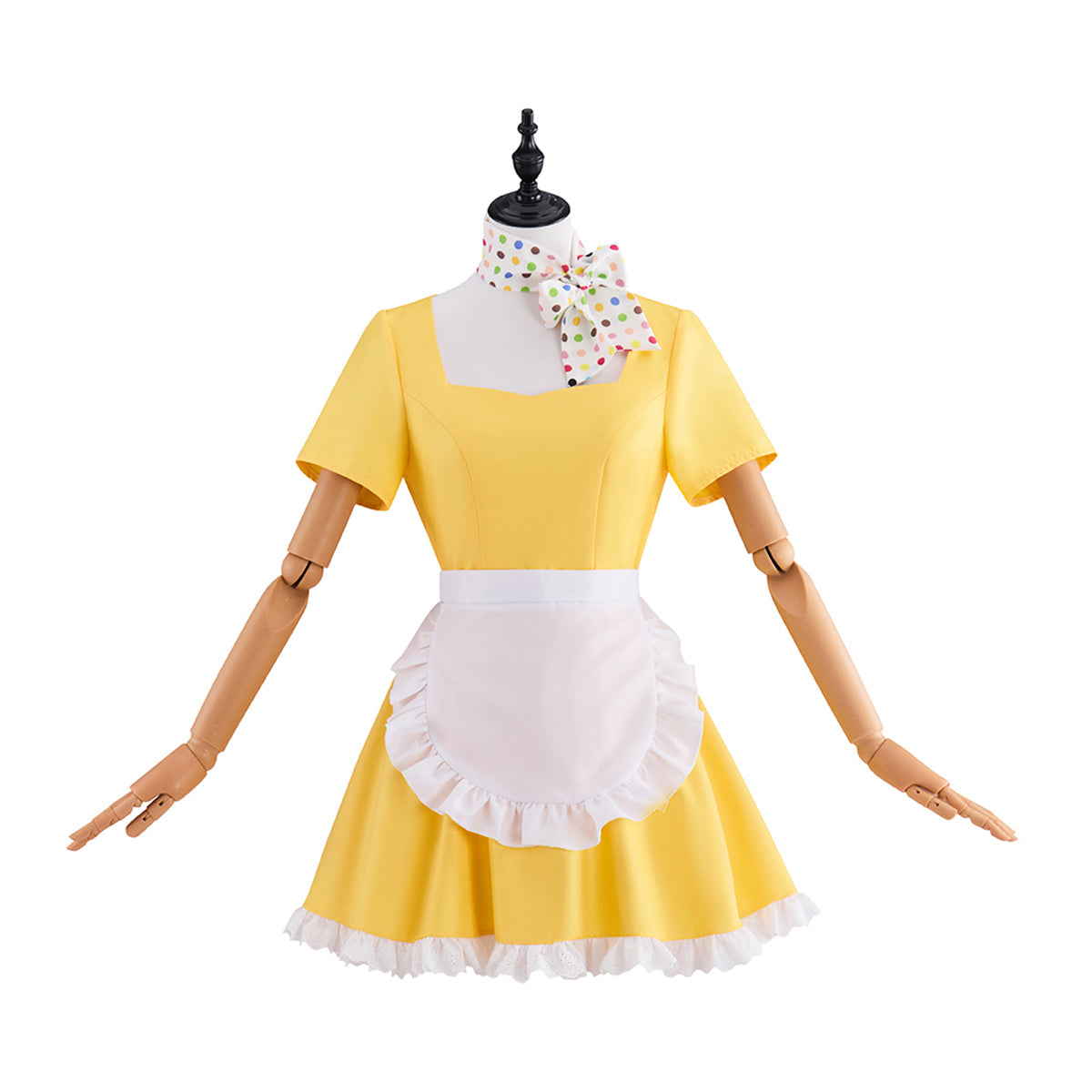 Official Replica Jenna Hunterson Waitress (2007 Movie) Cosplay Costume-Astricos